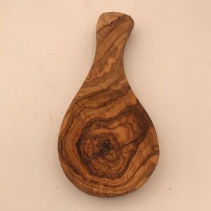 8” Olive Wood Spoon Rest